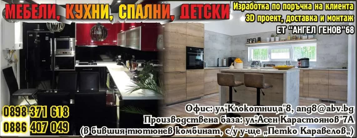 АНГЕЛ ГЕНОВ - 68 - ТЪРГОВИЯ И ПРОИЗВОДСТВО МА СТОКИ И УСЛУГИ, ВНОС-ИЗНОС И РЕЕКСПОРТ,   ВЪТРЕШЕН И МЕЖДУНАРОДЕН ТРАНСПО…