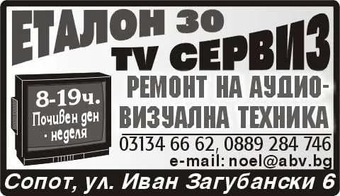 ЕТАЛОН-30 ЛЕОНИД ГЕРДЖИКОВ - Производство и ремонт на радиоелектронна апаратура, проектириране и изработване на нестандартно елек…